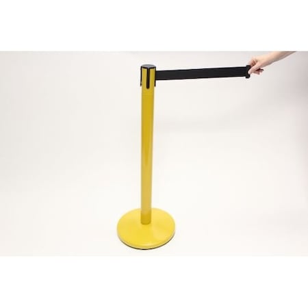 Accuform BLOCKADE RETRACTABLE BELT TAPE PRB843BK PRB843BK